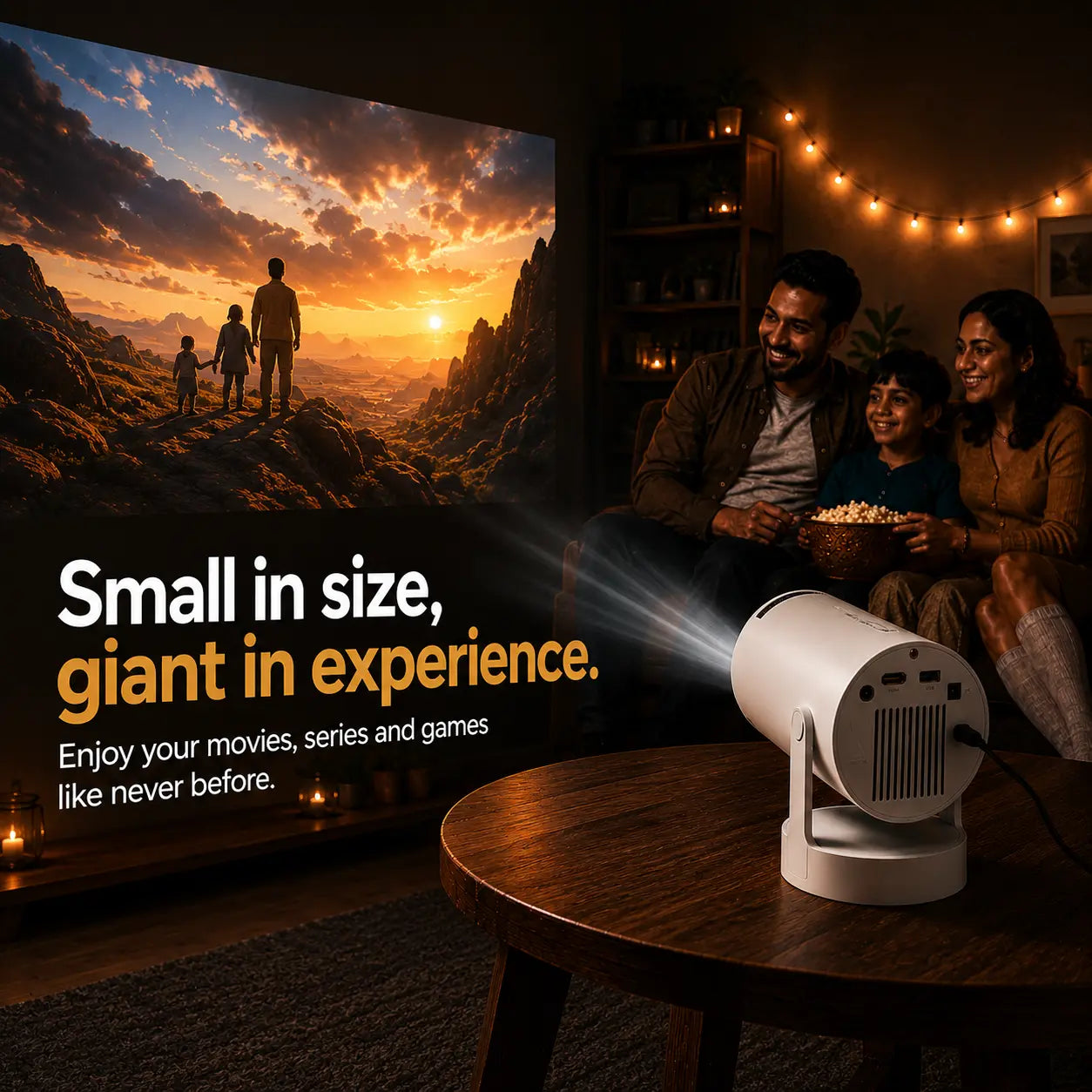 CineNest Home Cinema Projector