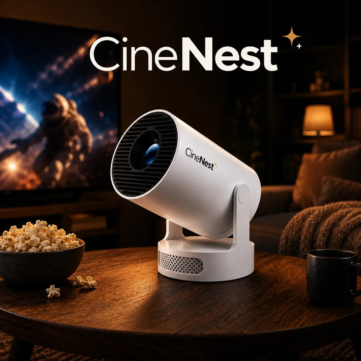 CineNest Home Cinema Projector