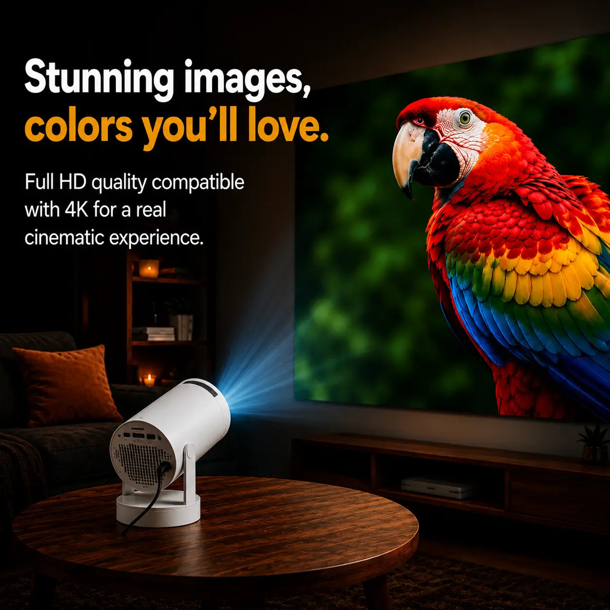 CineNest Home Cinema Projector